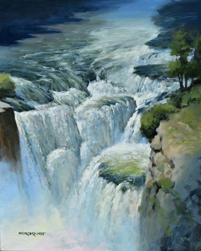 Lower Mesa Falls  20 x 16
