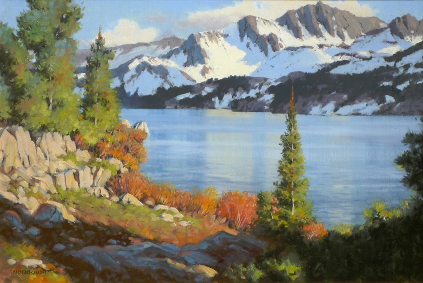 Bishop Pass Lake  20 x 30